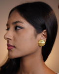 Anantha Brass Stud Earrings | Unearthed