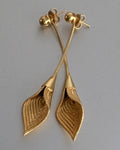 Solayne Brass Convertible Earrings