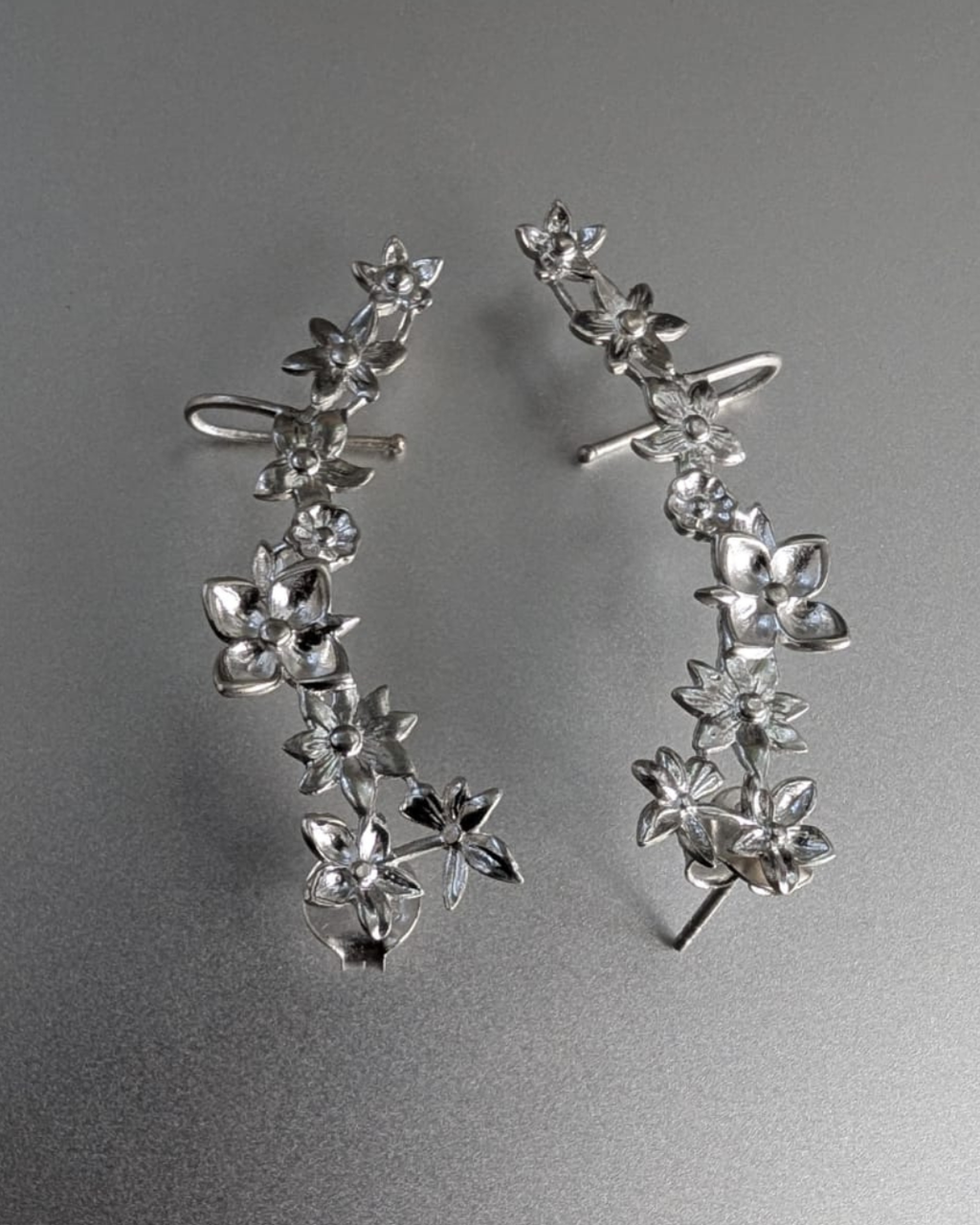 Golden Bloom Climber Earrings | Wildflower Theory