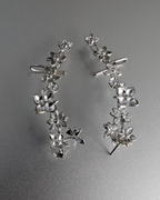 Golden Bloom Climber Earrings | Wildflower Theory