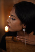 Tulayne Sterling Silver Threader Earrings