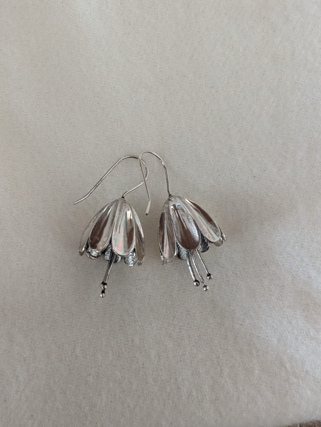 Fuchsia earrings
