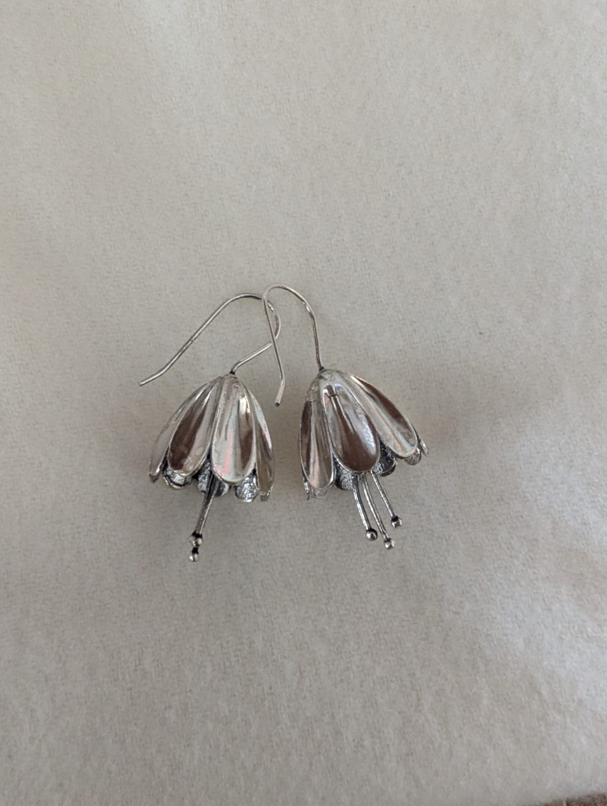 Fuchsia earrings